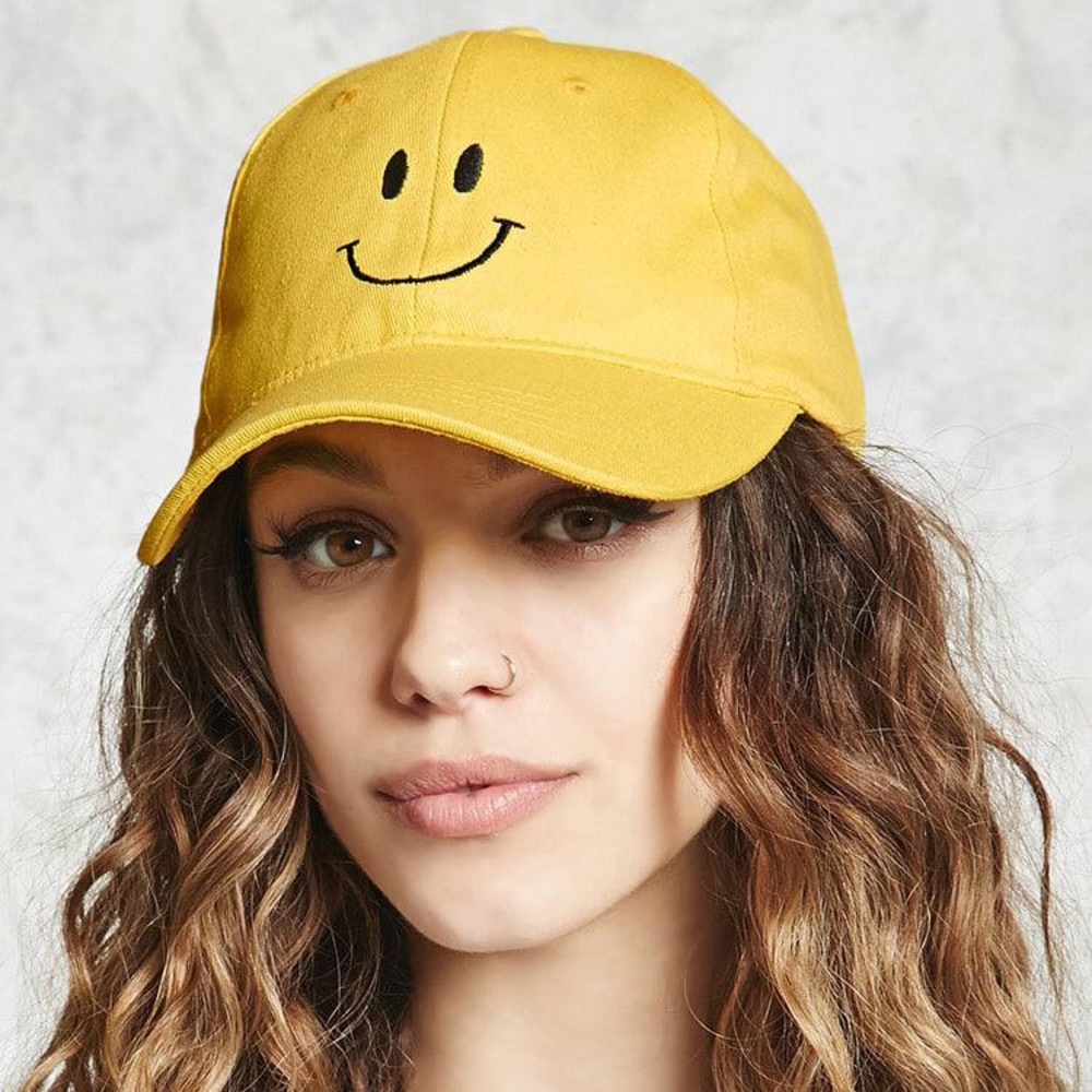Forever21 Smiley Dad Cap
